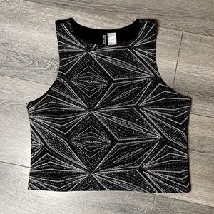 H&M sparkly top